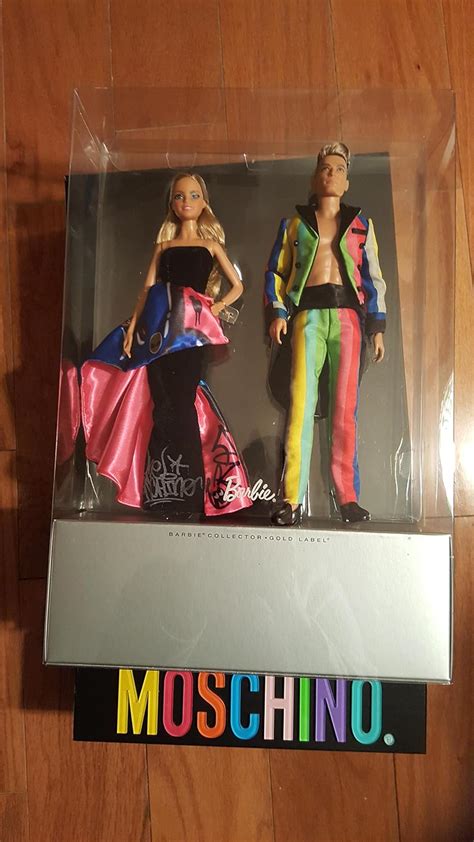 Mattel Barbie DRW81 Moschino Barbie and Ken Doll Gift Set.